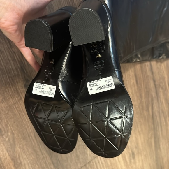 NWT! Schutz Terrance Over-The-Knee Block Boots in Black Size 9B - Picture 6 of 8